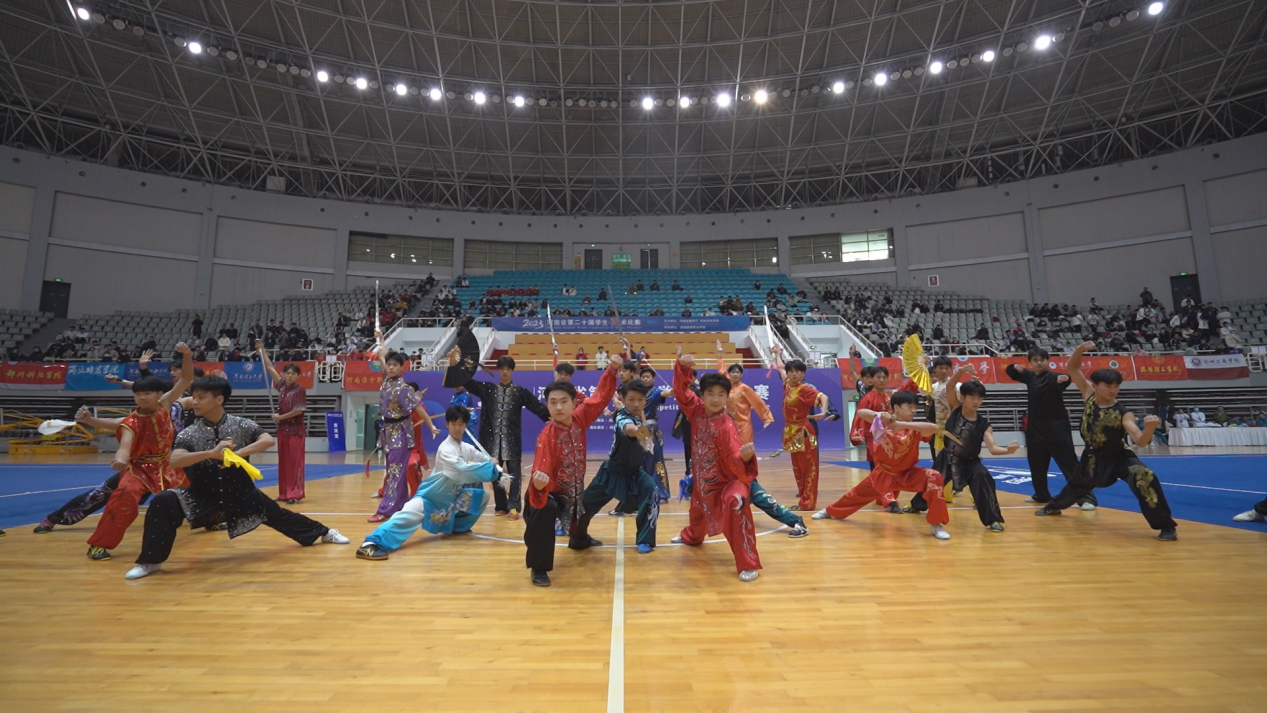 河南省第二十届学生武术比赛开幕 河南省第二十届学生武术比赛开幕